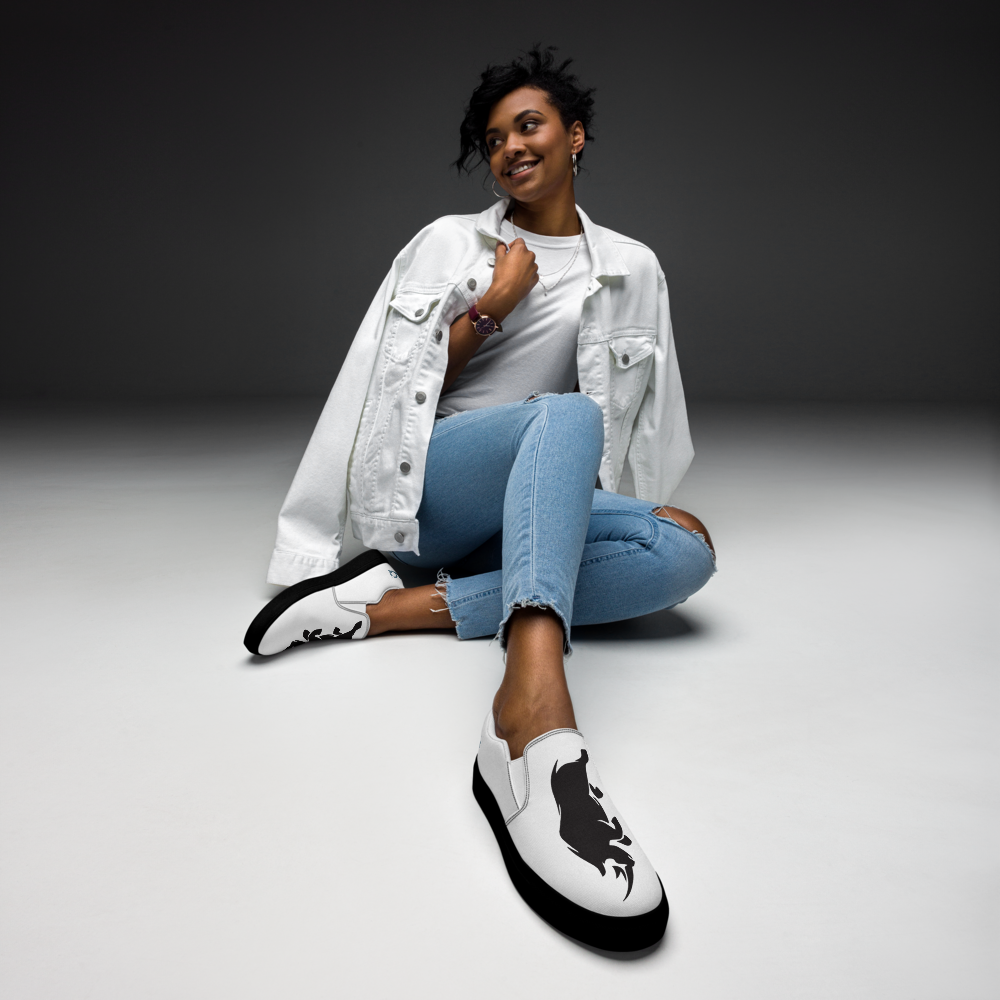 Women’s slip-on canvas shoes - Rhino